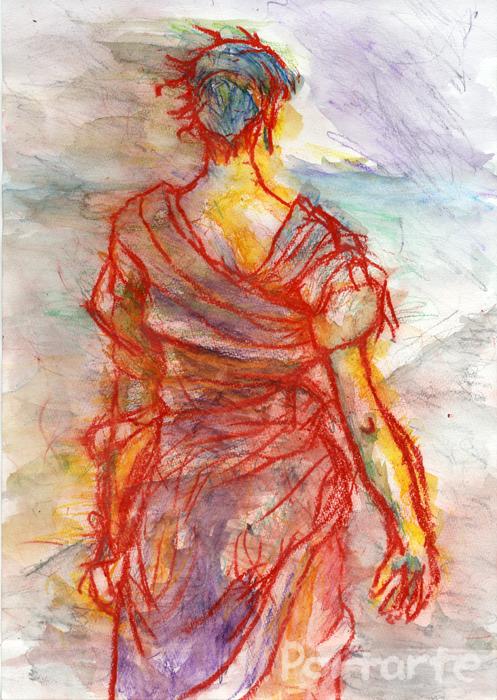 モンスンの島の女性【A】